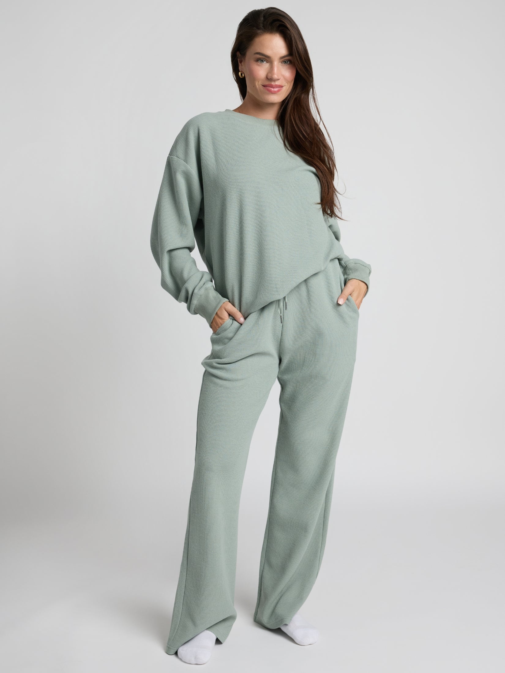 Waffle Lounge Long Sleeve